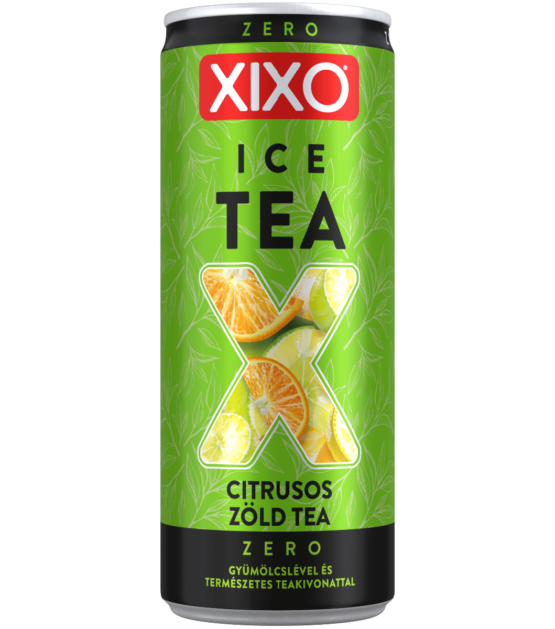 XIXO ICE TEA CITRUS GREEN ZERO 0,25L