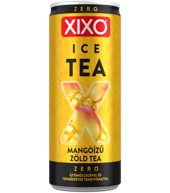 XIXO ICE TEA GREEN TEA MANGO ZERO 0,25L