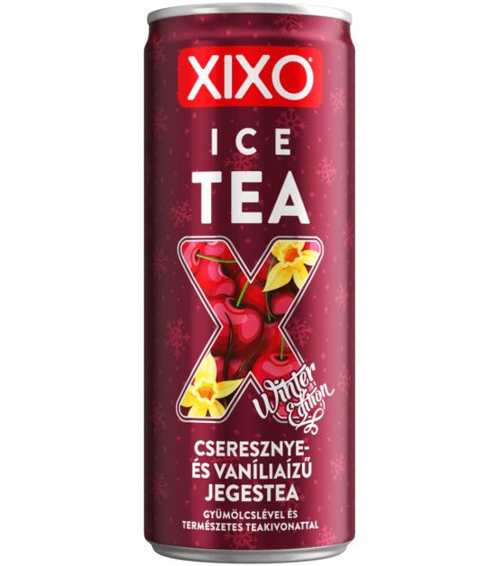 XIXO ICE TEA CSERESZNYE- ÉS VANÍLIAÍZŰ JEGESTEA 0,25L