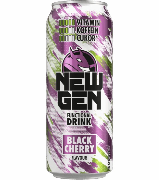 HELL NEW GEN BLACK CHERRY 500 ML