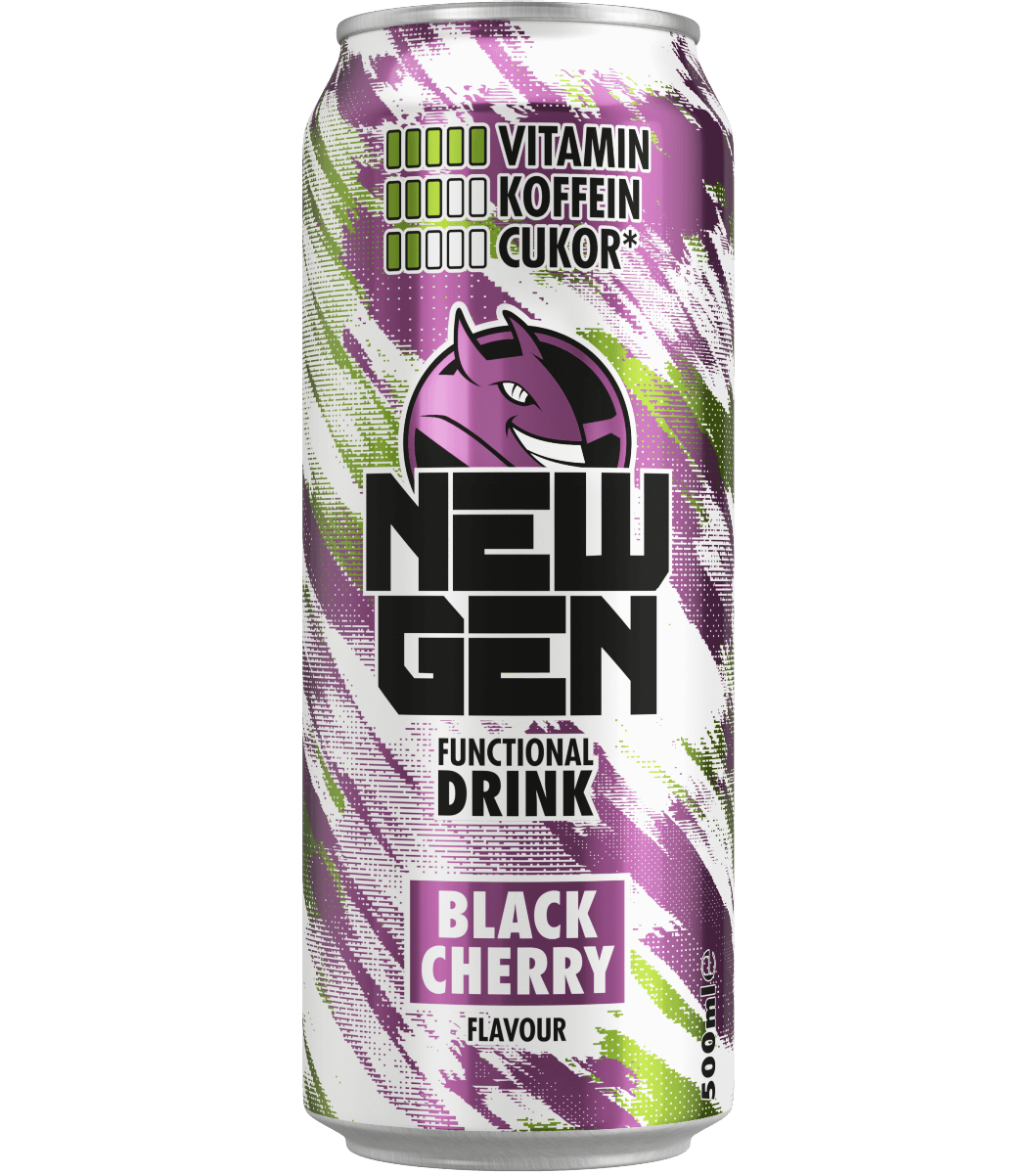 HELL NEW GEN BLACK CHERRY 500 ML